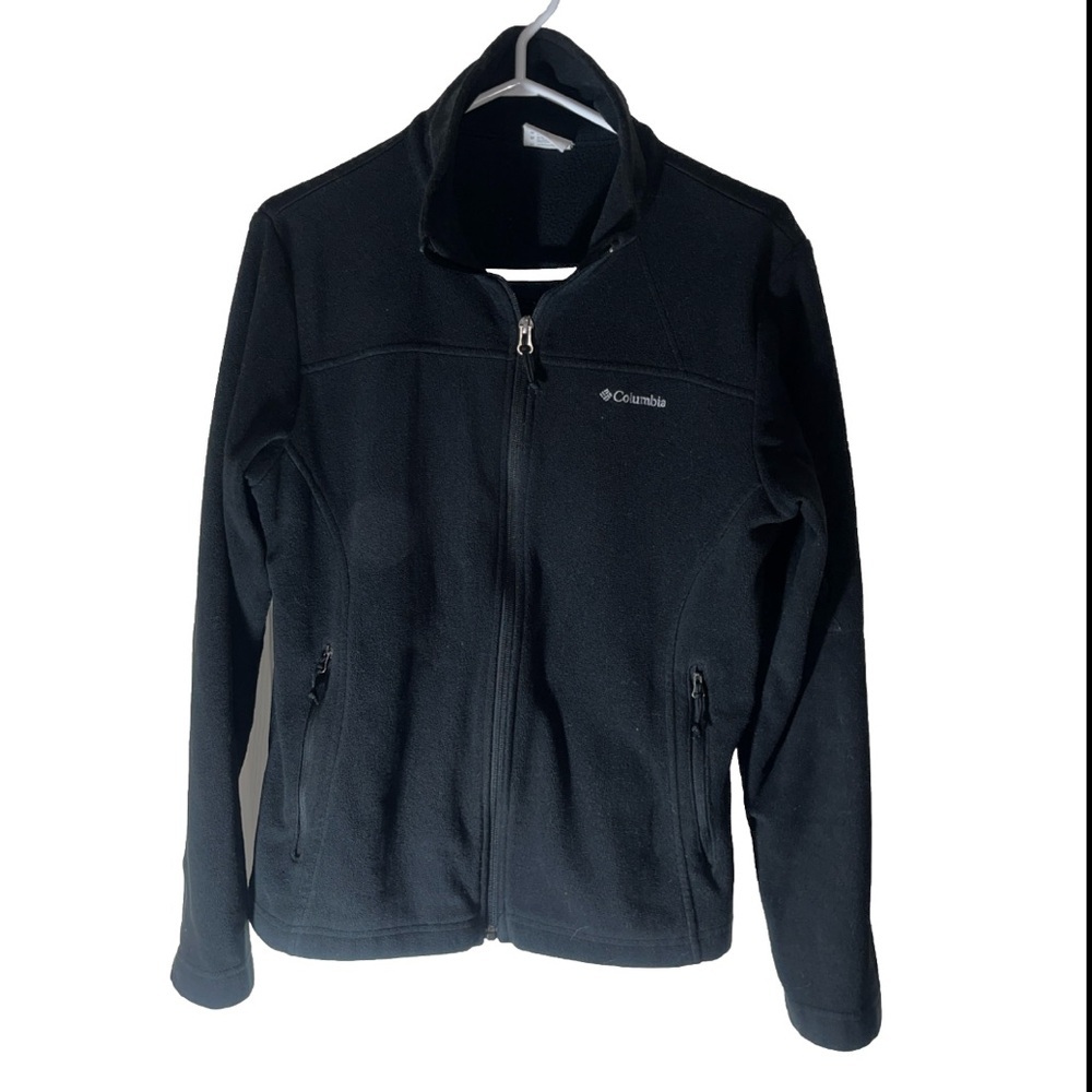 Columbia Fleece Jacket – Size M (Ladies) – Black – Almost New